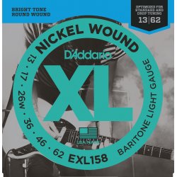 D'Addario EXL158, 013 - 062 Baritone